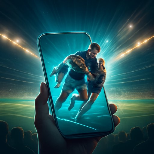 jeta9 rugby tackle scene on mobile